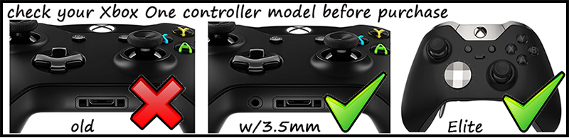 xbox one controller without 3.5 mm jack